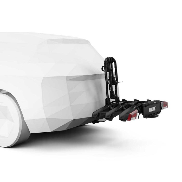 Suport biciclete Thule EasyFold 3 cu prindere pe carligul de remorcare