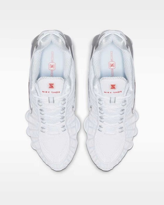 ПРОМО! Nike Air Shox Triple White