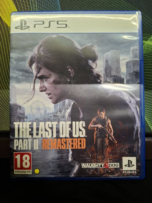 Диск с игрой The last of us на ps5