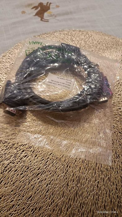 Monitor Cable 2m VGA-MM2 HD15 SVGA