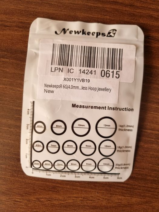 Cercel gros segmentat