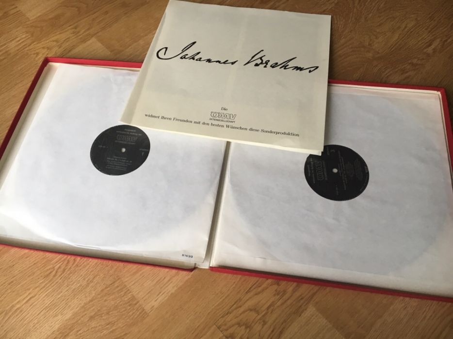 Vinil Johannes Brahms - antologie 2 discuri
