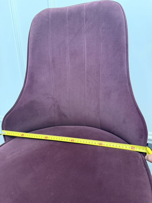 Стулья бордовые велюр 8шт