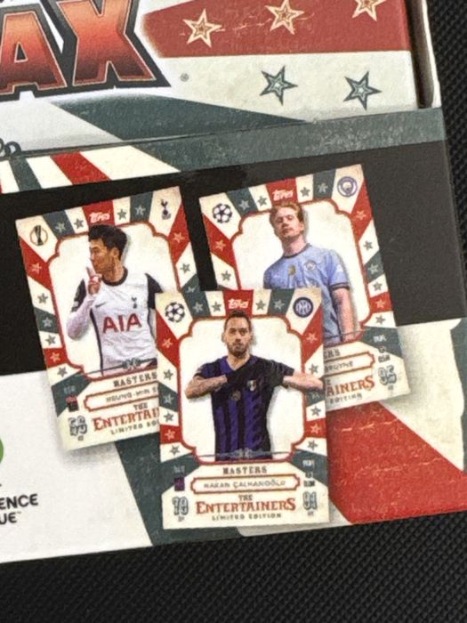 Cutii Sigilate Match Attax 2024/2025 - Topps - Mini Tins Heroes / Magicians / Showmen
