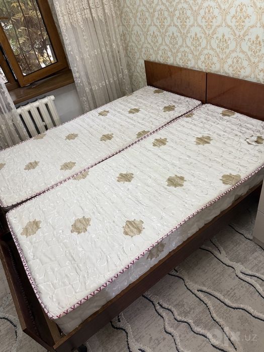 Двухспальная кровать раздельная