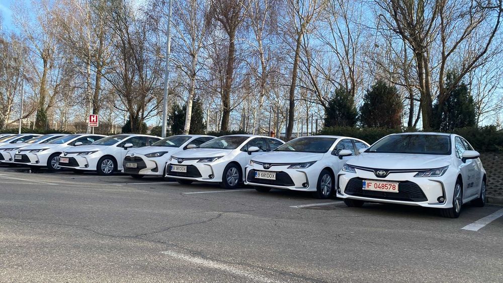 INCHIRIERE Toyota Corolla NOU 2025 UBER/BOLT- incepand cu 800 RON