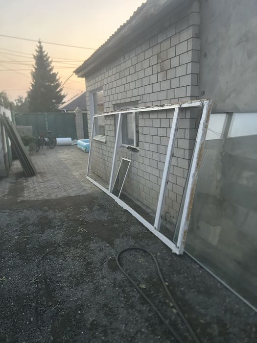 Продам оконную раму и стекло