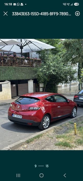 Renault megane coupe 1.4 tce 130 cp