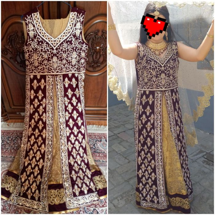 Indiskiy kuylak  razmeri 38 40 ga tugri keladi