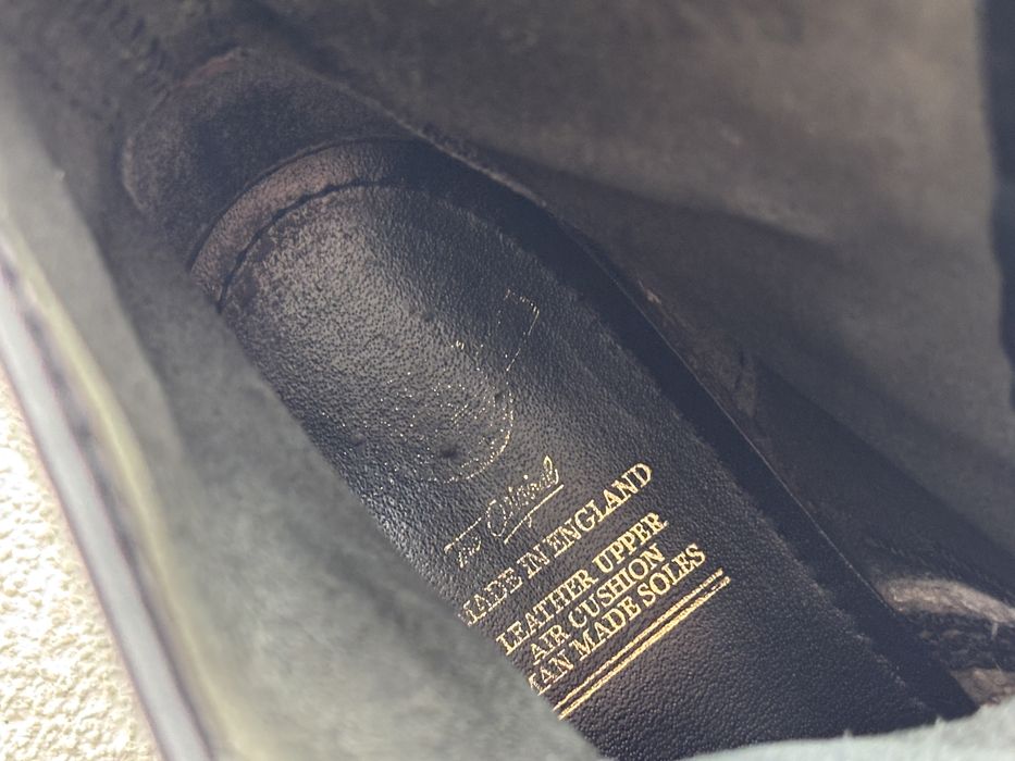 Кубинки винтидж естествена кожа Made in England Doc Martens