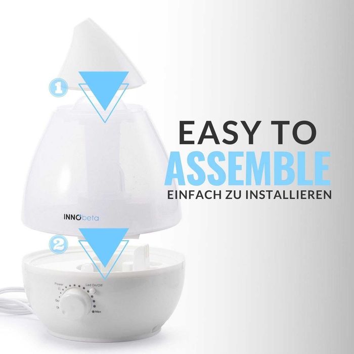 Ултразвуков овлажнител INNObeta Waterdrop 2.4L