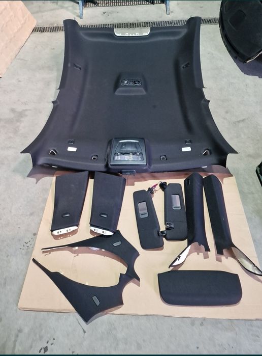 Plafon interior negru m pachet cu accesorii bmw seria 6 f06  cu trapa