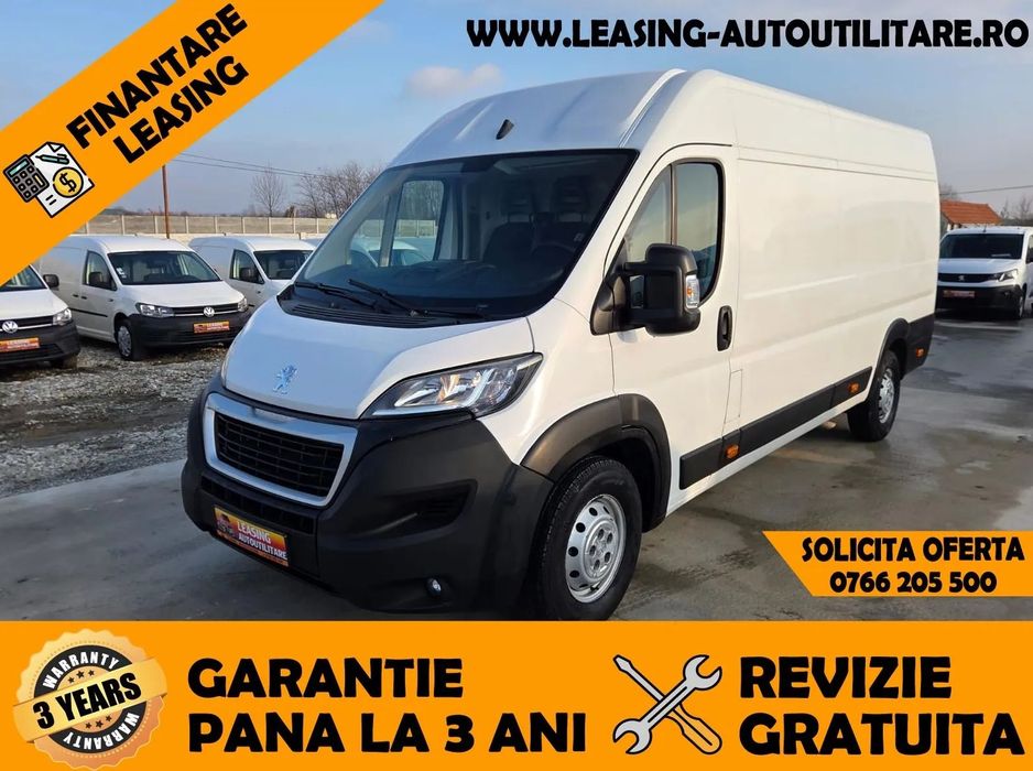 Peugeot Boxer L4H2 Premium Edition An 2021/ 143600km/ Leasing/ Garantie pana la 3ani fara limita km
