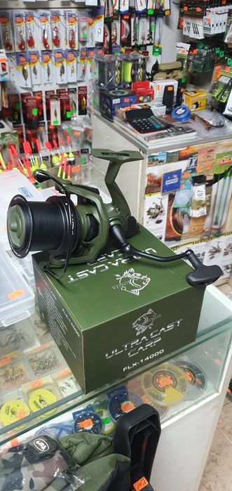 ПРОМО! Шаранджийска макара PRO FL ULTRA CAST CARP FLX-14000