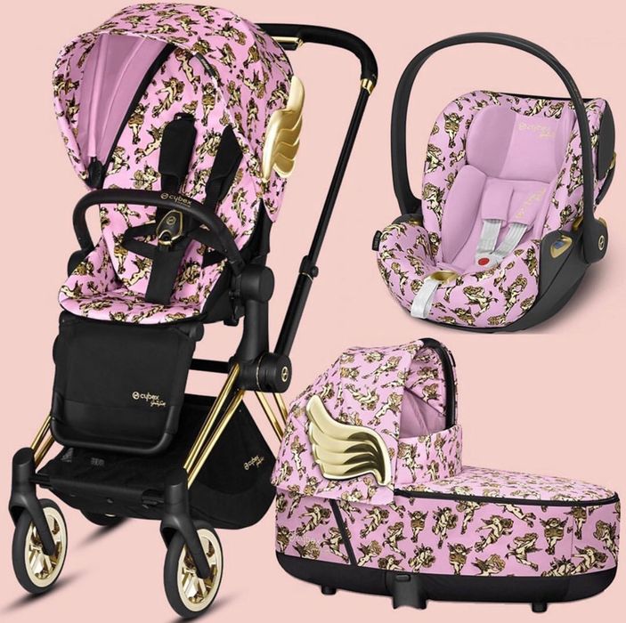 Cybex Priam Jeremy Scott Cherubs бебешка количка за момиче