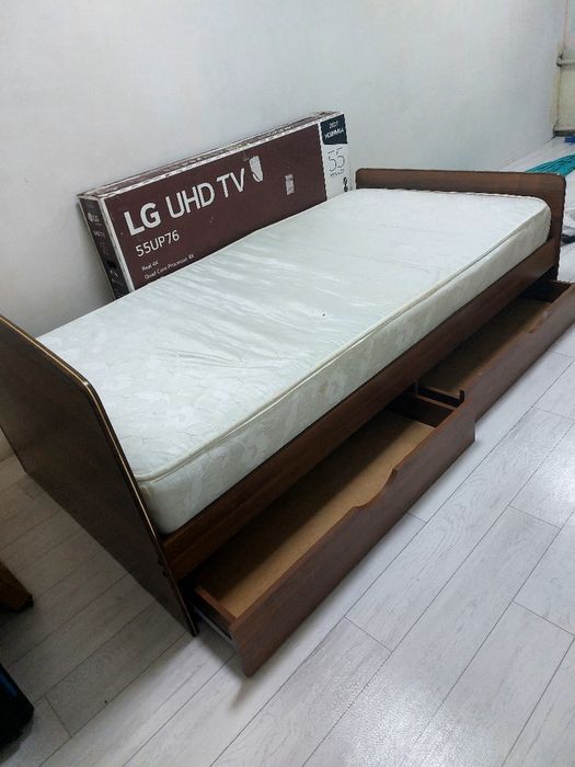 Кровать 200х100 с ящиками