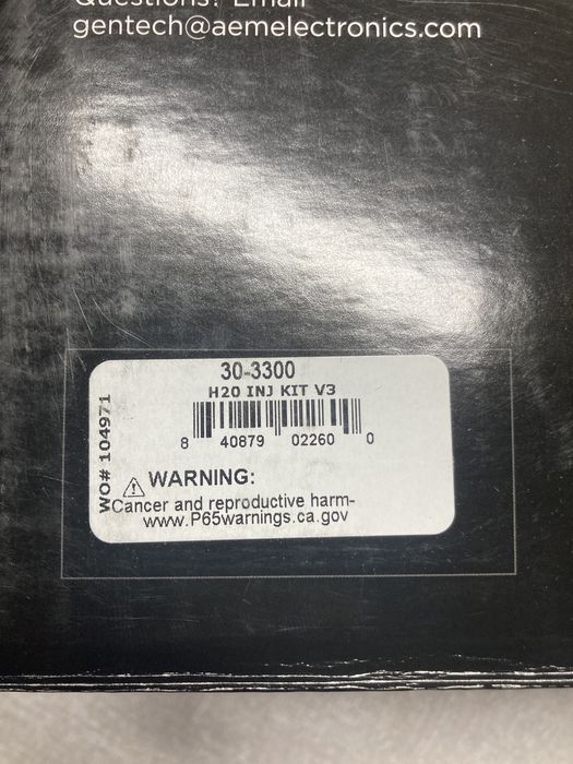 Водно метанолова инжекция АЕМ 30-3300 aem wmi