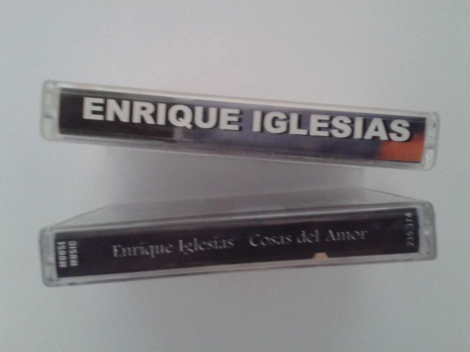Lot 2 casete audio originale de colectie Enrique Iglesias