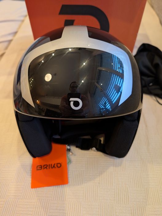 Детска състезателна ски каска BRIKO VULCANO FIS 6.8 JR [НОВА]