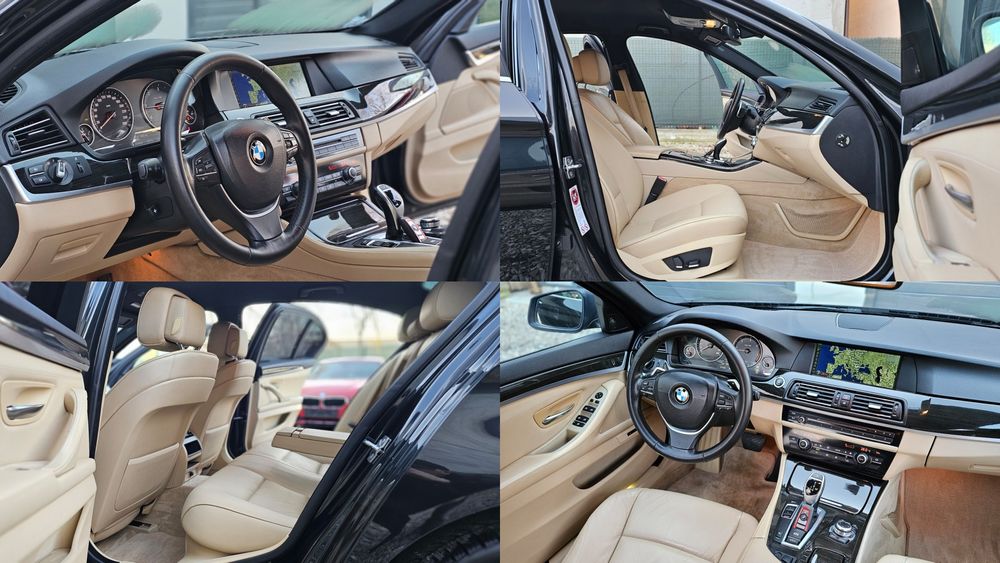 BMW 520d F10 2011 184 CP Euro 5 Automat Piele BiXenon Memorii Camera