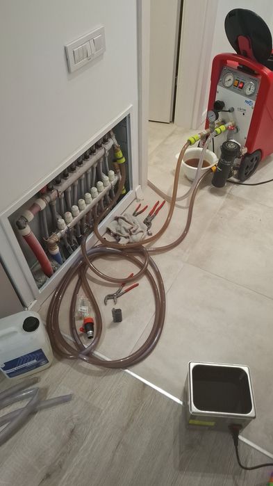 Mentenanta spalare curatare instalatii termice