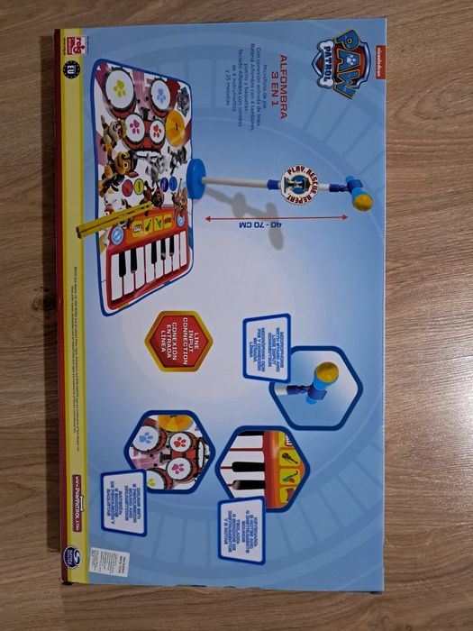 Музикален килим за игра Пес патрул