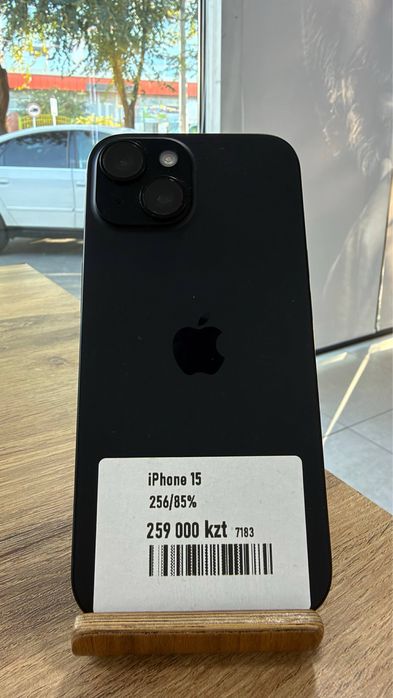 iPhone 15•256GB/85% Black Айфон 15•256Гб/85% Қара