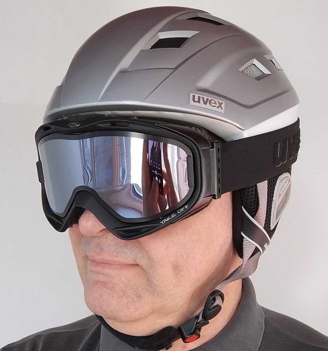 Cască schi UVEX Sioux XC mărime 59 - 61cm + ochelari UVEX Take-Off