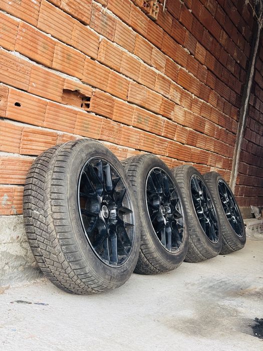 18 Алуминиеви джанти Aluett 5х120 за BMW с гуми Continental (Runflat)