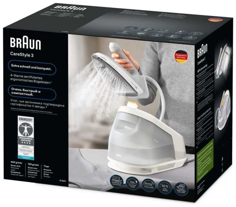 Парогенератор Braun CareStyle 3 IS3231GY