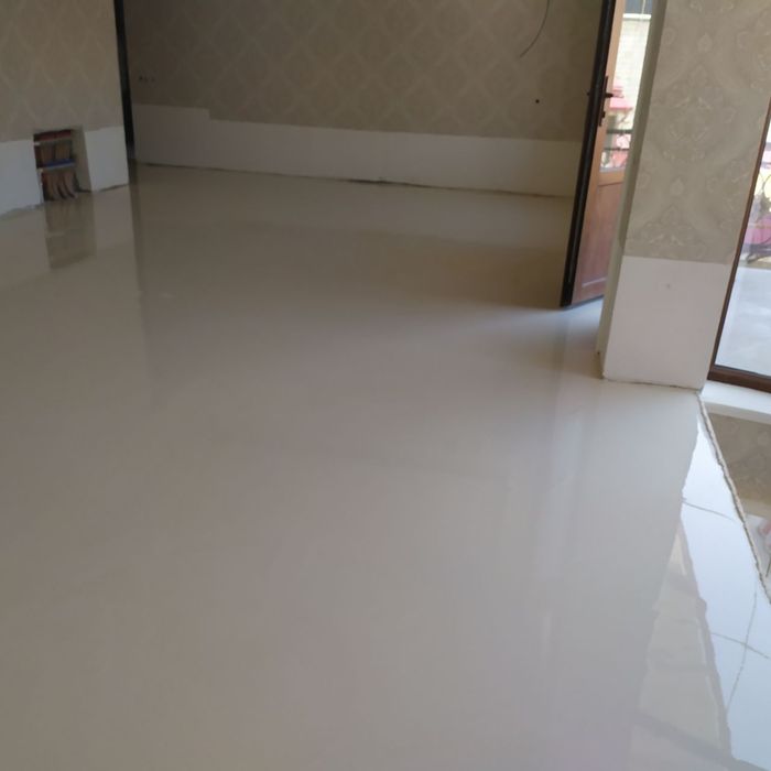 Установка ламинат, наливной пол