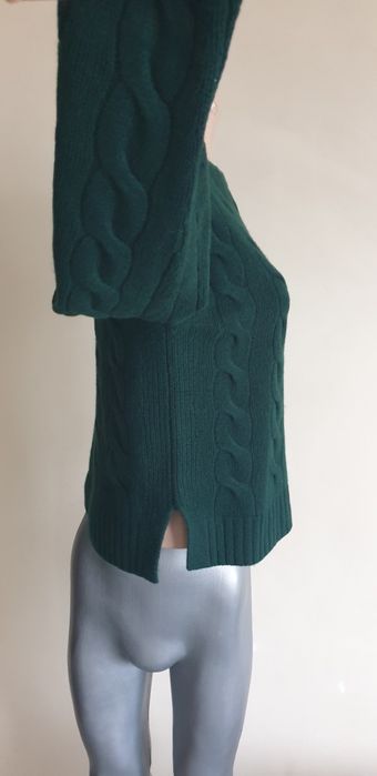 POLO Ralph Lauren Cable Wool / Cashmere Knit  M НОВО ОРИГИНАЛ  Пуловер