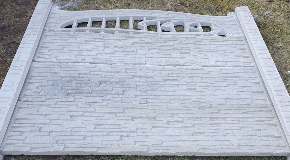 Placi de gard din beton !