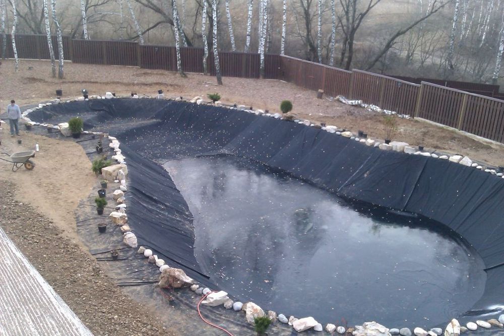 Пруд искусственный частные и промысловые