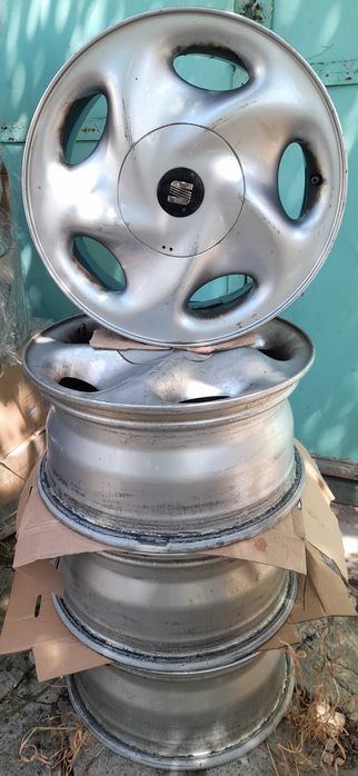 Оригинални Алуминиеви Джанти Seat / Сеат 15" цола 4бр