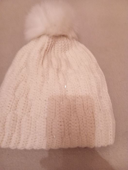 Набор шапка+манишка на флисе