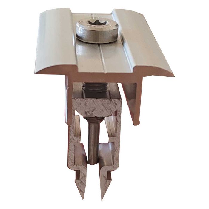 Междинна скоба ar2 с click система за монтаж на соларни панели