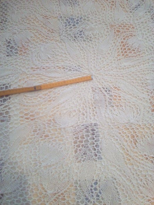 Покривка плетена, ръчна изработка, чисто нова