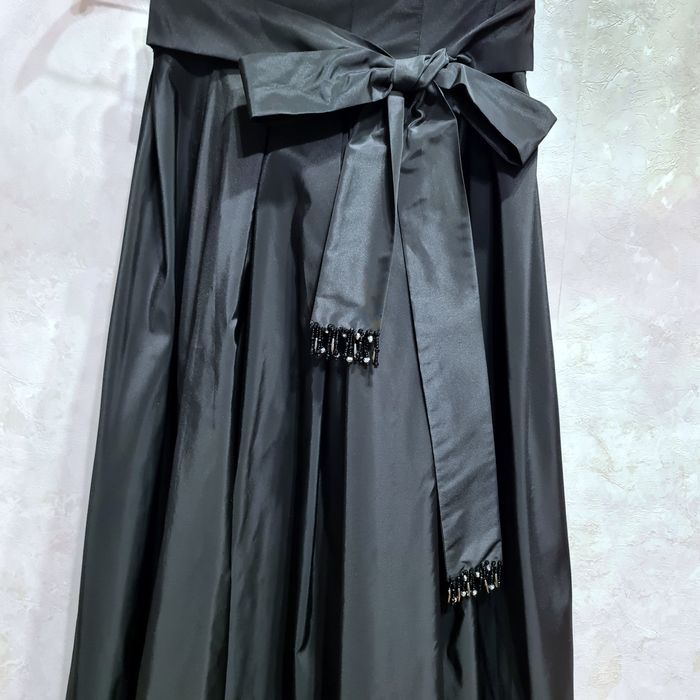 Юбка черная длинная