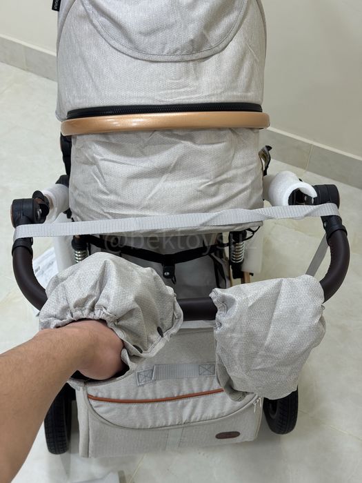 Детская коляска 2в1 Ining Baby K023 для новорождённых до 3 года