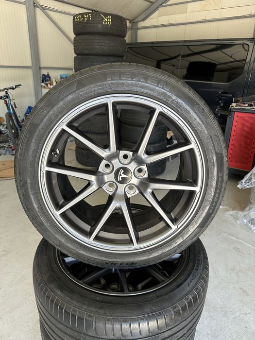 jante tesla model 3 originale anvelope 235 45 18 bonus cu senzori bt