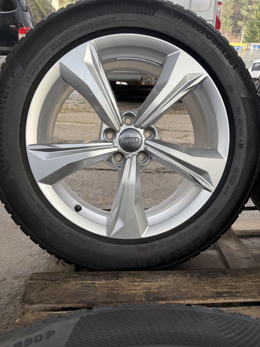 Jante originale Audi Q5 anvelope de iarna Continental 235/55 19