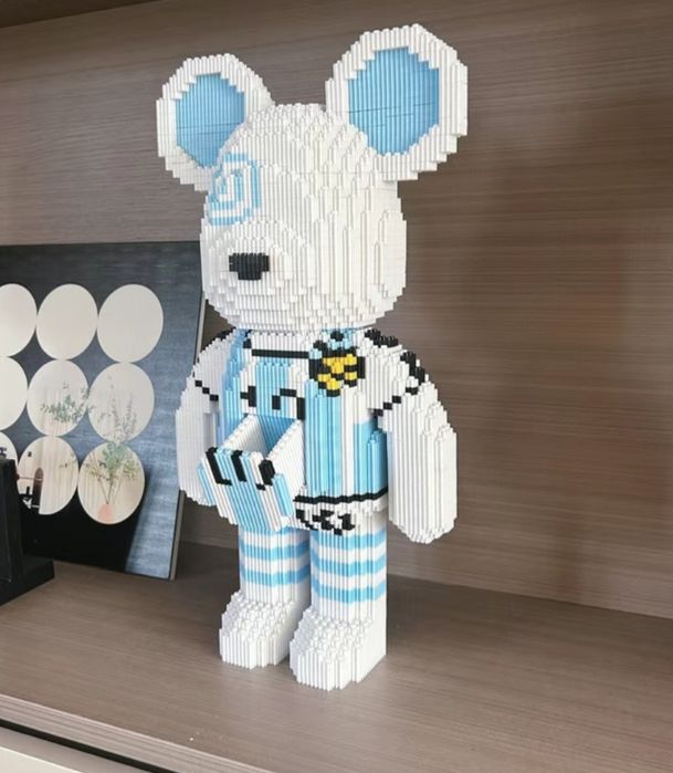 3д конструктор из мини блоков