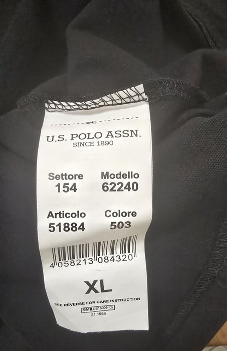 Нова.  Тениска памучна оригинална.  U. S. POLO ASSN