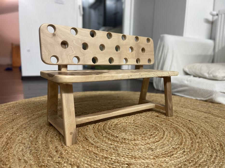 Bancuta pentru copii din lemn masiv