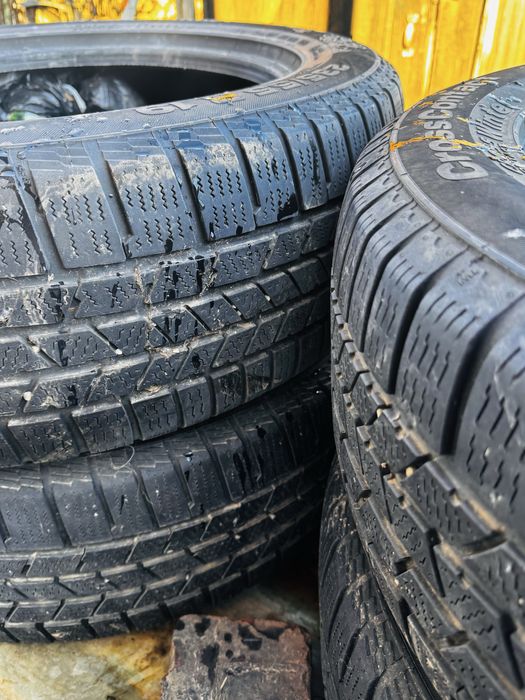 Set 4 anvelope 235/55R19 IARNĂ CONTINENTAL Cross Contact,profil bun