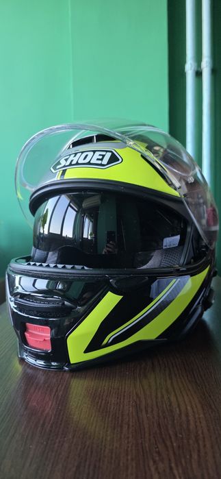 Casca moto flip up shoei neotec 2 marimea L. Pinlok si intercom sena