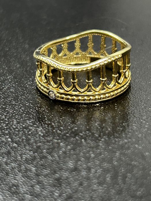 Колечко 585 необычной модели