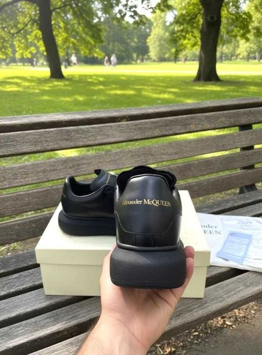 Adidasi Alexander Mcqueen Full Negru - Full Box