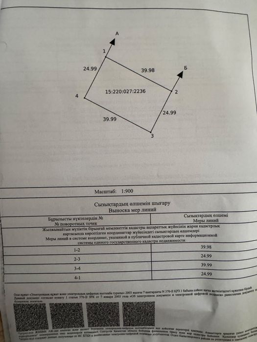 Продам участок в Бишкуле